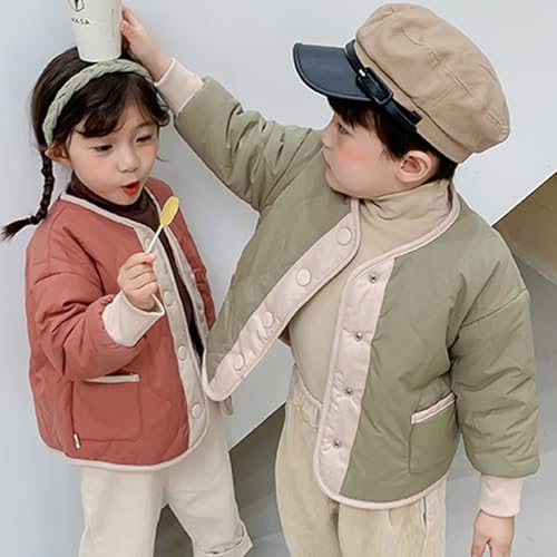 Toddler Boys Girls Winter Thicken Coat Jacket Windproof Warm Outwear Kids Boys Girls Casual Clothes Jacket4