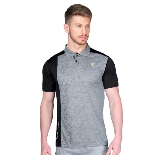 Image of TECHNOSPORT Men's Slim Fit Active T-Shirt - (MTP537 P) Pack of 1