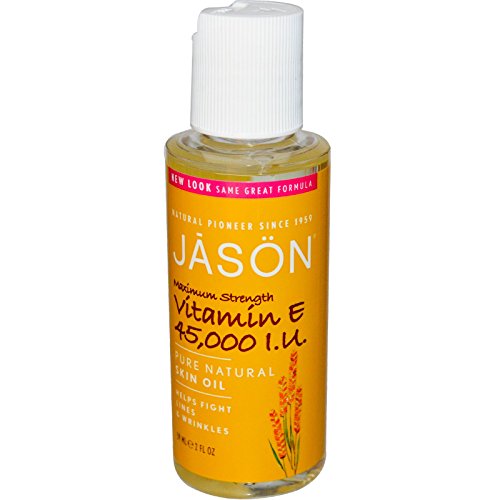 Jason Natural Vitamin E Skin Oil, 45,000 IU Maximum Strength, 59ml
