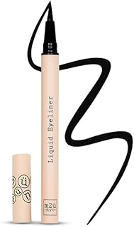 M2U NYC Waterproof Liquid Eyeliner Pen – Up to 24 Hour Wear, Smudge-Proof Black Eye Liner with Bold Pigments -Vegan & Hypoallergenic Formula Infused with Vitamin E
