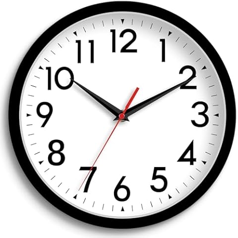 DAXSMY 8 Inch Silent Wall Clock Cover