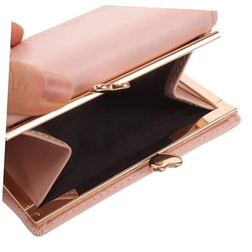 Healifty Fashionable Small Clutch Wallet for Women Lightweight PU Cute Coin Purse with Ample Storage Compact Ladies Clutch for Outdoor Shopping and Travel Practical Card Holder Accessory3