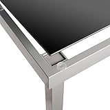 ultranature gartentisch quadratisch verstrebung