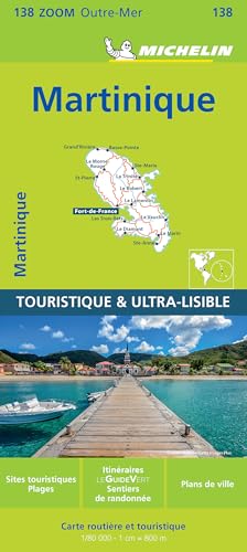 Michelin Zoom Martinique Map 138