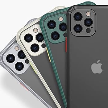 Amazon.com: ZEZHOU iPhone 12 Pro Max Case with Camera Lens