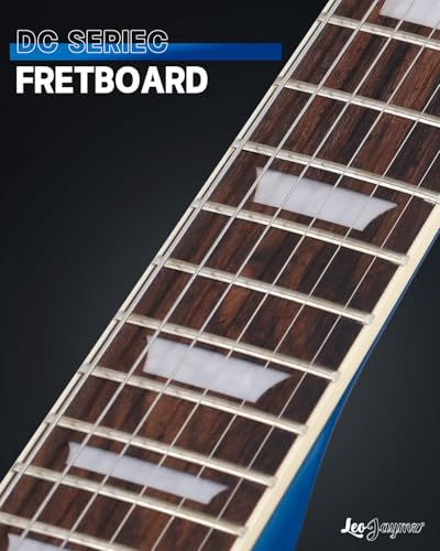 Image of Leo Jaymz 39 Inch Solid Body Electric Guitar - Poplar Wood Body,Maple Neck and Laurel Wood Fretboard (Navy Blue)