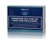 Tea Tree Oil Face Soap and Eyelid Scrub for Support of Eyelid Irritation, Itchy Skin, Flaky Skin, and Dryness, Handmade with Organic Ingredients (1 Pack)