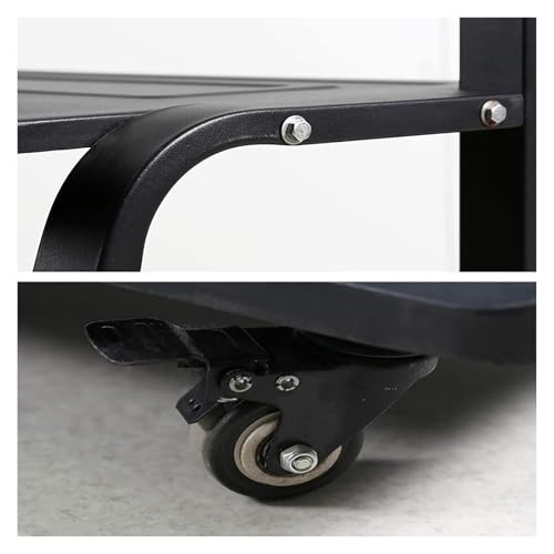 Soporte móvil para TV con ruedas y altura ajustable miniatura 4