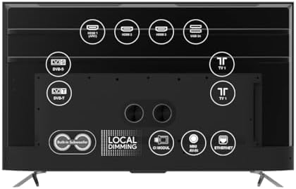 NextStar YE-65IDWG11 65'' 165 Ekran Uydu Alıcılı 4K Ultra HD Google MiniLED TV [Enerji Sınıfı G] - Görsel 5