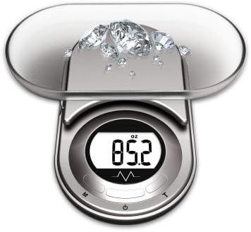 Balance Living Digit Pocket Scale Silver 100gm