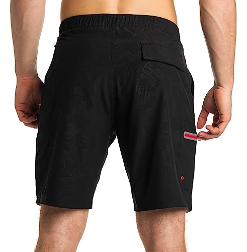 ZeroXposur Mens Swim Trunks with Liner 9" - Stretch Swim Shorts for Men - Swimming Trunks for Men4