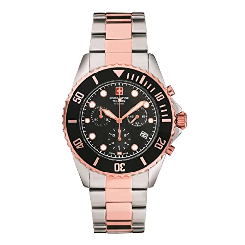 Montre chronographe homme Swiss Alpine Military pour le sport et les affaires