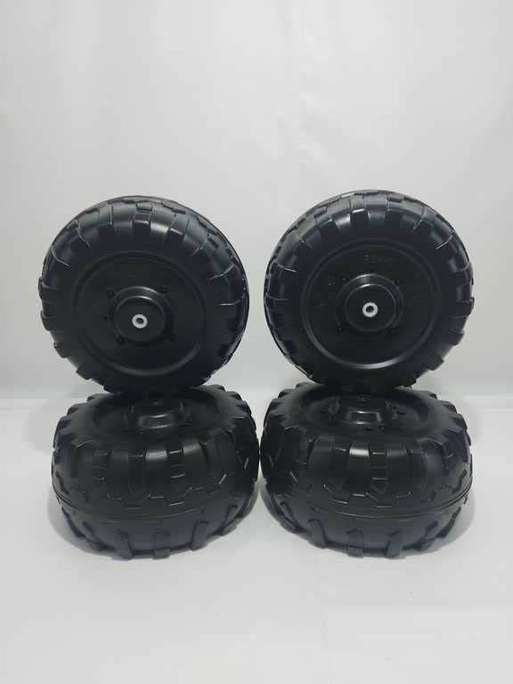 2 Roues Arrières + 2 Roues Avant Polaris Outlaw 12v , Produit d'origine PEG Perego REF IRGI000003