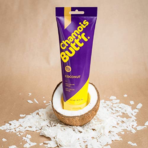 Chamois Butt'r Coconut Anti-Chafe Cream, 8 Ounce Tube #TOP2