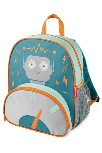 Skip Hop Mochila infantil Sparks, pré-escolar de 3 a 4 anos, robô