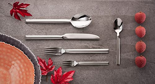 MENAGERE,silver 4pcs--Couverts En Acier Inoxydable, Service De Table