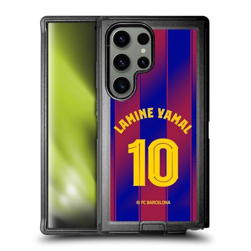 Étui antichoc Samsung S24 Ultra blindé Lamine Yamal FC Barcelona résistant aux chutes lourdes