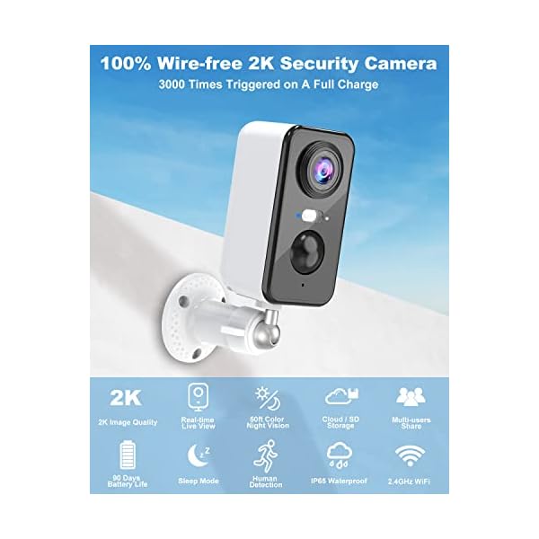 Wireless-Cameras-for-Home-Security-Outdoor-2K-Color-Night-Vision-Battery-Powered-WiFi-Security-Camera-SpotlightSiren-Motion-Detection-2-Way-Talk-Waterproof-CloudSD-Storage-Outdoor-Camera-Wireless Wireless-Cameras-for-Home-Security-Outdoor-2K-Color-Night-Vision-Battery-Powered-WiFi-Security-Camera-SpotlightSiren-Motion-Detection-2-Way-Talk-Waterproof-CloudSD-Storage-Outdoor-Camera-Wireless