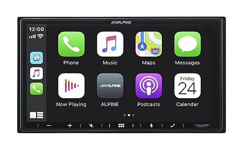 Alpine iLX-W670 7" Mechless Receiver Bluetooth Carplay Android miniatura 2