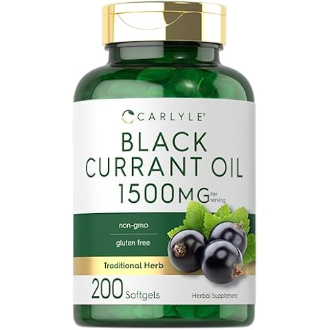 Carlyle Black Currant Oil Softgels Cover