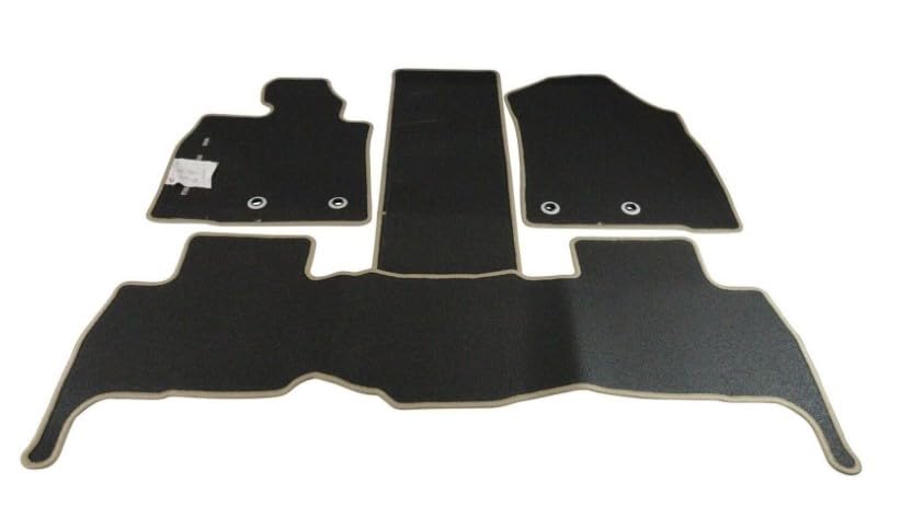 Tapis Toyota Land Cruiser gris 7 places pour protéger votre sol des salissures
