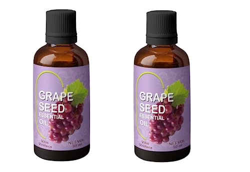 Image of Heilen Biopharm Grapeseed Essential Oil Natural and Nourishing for Healthy Skin and Hair - 100 mL I Pack of 1