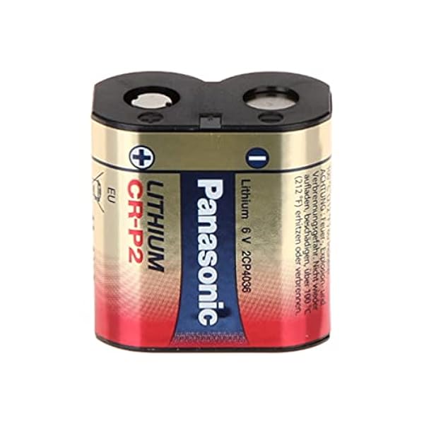 Batteria al litio Panasonic CRP2 6 V - Blister 1 x10 - Scatola 10 blister