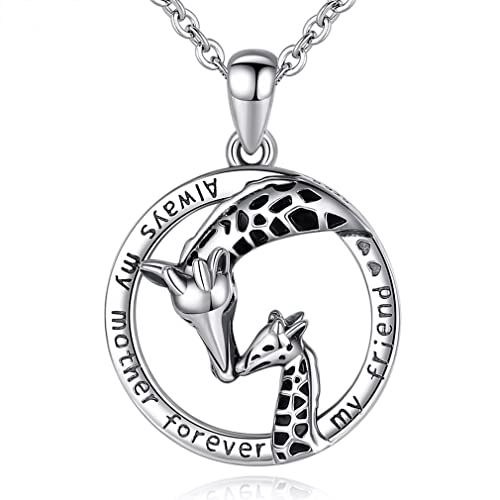 Collier de Girafe en Argent pour femme : sublimez votre look bohème chic au quotidien