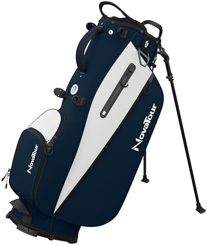 Golf Stand Bag - Lightweight Golf Bag with Stand and 7 Way
