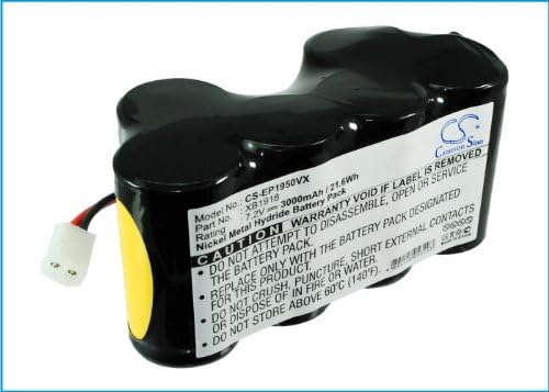 Cameron Sino 3000mAh Battery for Euro Pro APL1172M, EU-36120, Shark V1917, Shark V1950, Shark VX3, Shark XB1918