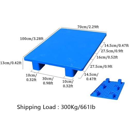 Evite humedad en suelos con esta plataforma plástica impermeable de gran carga multicolor 3