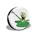 Produktbild Usicapwear Tire Cover Tire Cover Wheel Covers,Happy Frog Prince with Crown In The Lake Romantic Character Love Fairytale,for SUV Truck Camper Travel Trailer Accessories 14 inch
