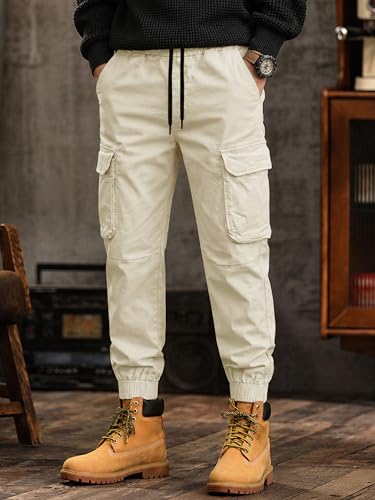 Image of Noble Monk Cargo for Men || Cotton Cargo Pant || Stylish Multi-Pocket Casual Trousers for Men