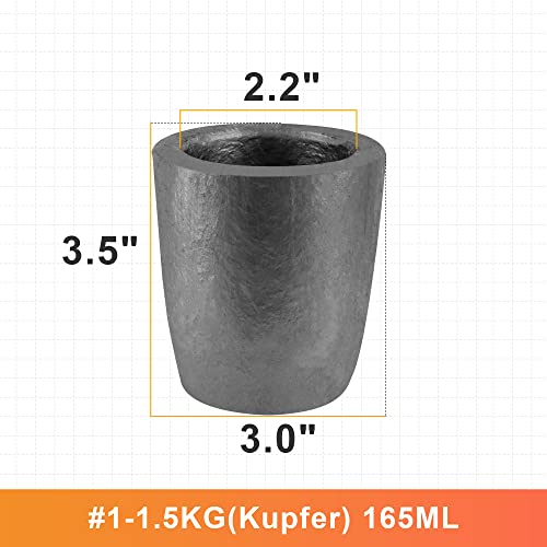 Schmelztiegel Lormuzi Siliziumkarbid-Graphittiegel für Metall