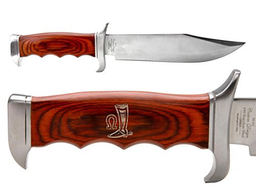NDZ Performance Elk Ridge Outdoor Hunting Fixed Blade Full Tang Bowie Knife Cowboy