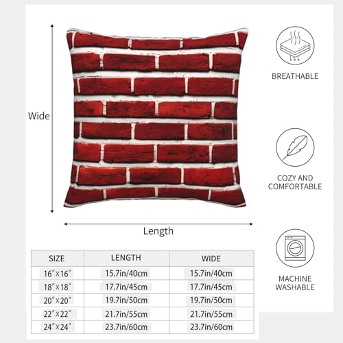 Housses de coussin en lin brique - Rénovez votre canapé terni