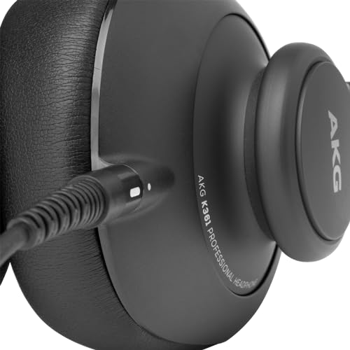 Fone de ouvido dobrável AKG Pro Audio K361, preto