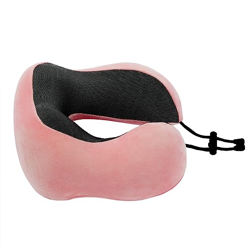 Makimoo Memory Foam Travel Pillow, Neck Pillow with 360-Degree Head Support, Comfortable and Lightweight, Ideal for Sleeping on Airplane, Car, Train, Bus and Home Use, Comes with Storage Bag - Image 5
