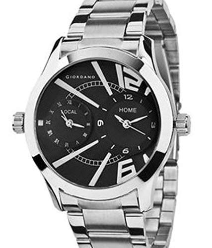 Image of Giordano Analog Black Dial Men's Watch - P6868