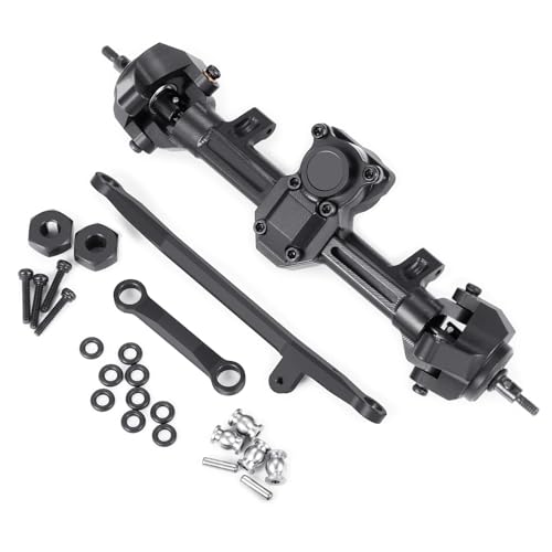 Essieux Avant SCX24 en alliage d'aluminium usiné pour micro chenille RC 1/24