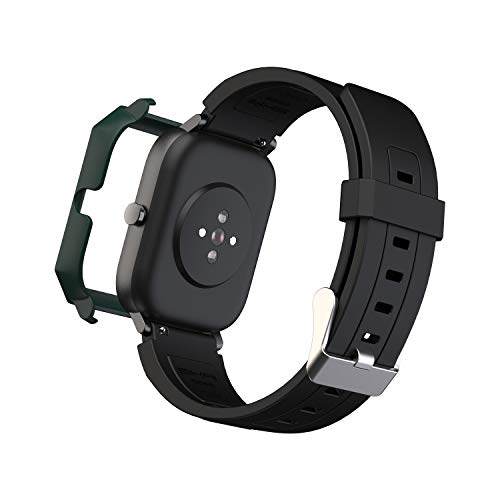 Image of SIKAI CASE SIKAI Bumper Case Cover for Amazfit GTS Anti-Scratch Lightweight Shockproof Screen Protector for Huami Amazfit GTS Smart Watch (Dark Green)