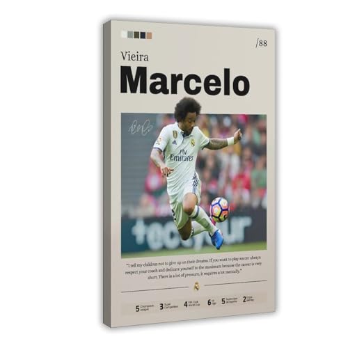GJHTQLP Marcelo - Póster en lienzo para decoración de dormitorio, 60 x 90 cm