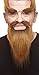 Produktbild Mustaches Brauner Shaolinmönchs fälschen, selbstklebend Bart, Schnurrbart und Augenbrauen