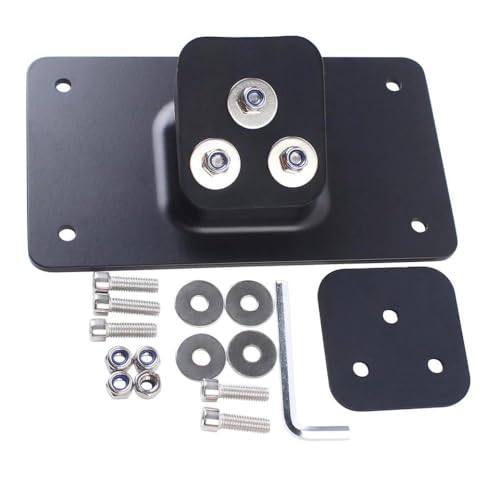 Support de plaque d'immatriculation d'allumage noir de haute précision pour Big Motorcycles