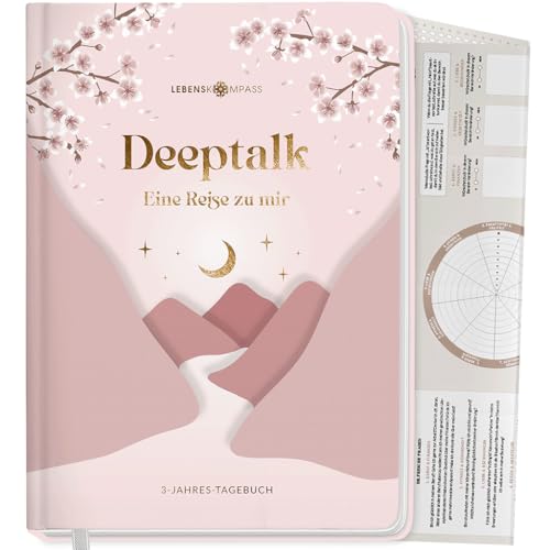 Lebenskompass Deeptalk 3 Jahres Tagebuch