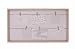 HANTAJANSS Picture Board Wall Mount Hanging Photo Display Rail with Clips and Chains 13"x24"
