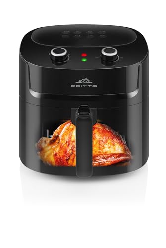 ETA Heißluftfritteuse Fritta I Heißluftfritteuse I 7.2 Liter XXL Fritteuse I 1800 Watt I 160-220°C I Touch Display I Timer I Energiesparend – Bild 3