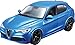 Bburago-Alfa Romeo Stelvio en Color Azul y en Escala 1:24 (18-21086B)