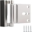 Amazon Basics Door Reinforcement Lock - 1-Pack, Polished Chrome