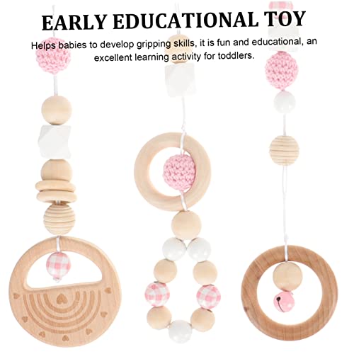 GAFOKI 1 Conjunto De Brinquedos Para Mastigar Para Bebês Pulseira Para Crianças Brinquedo De Pendura